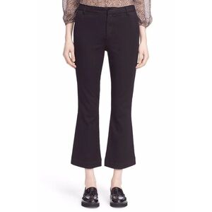 Joie jeans Bardot crop flare black womens size 29 blogger favorite